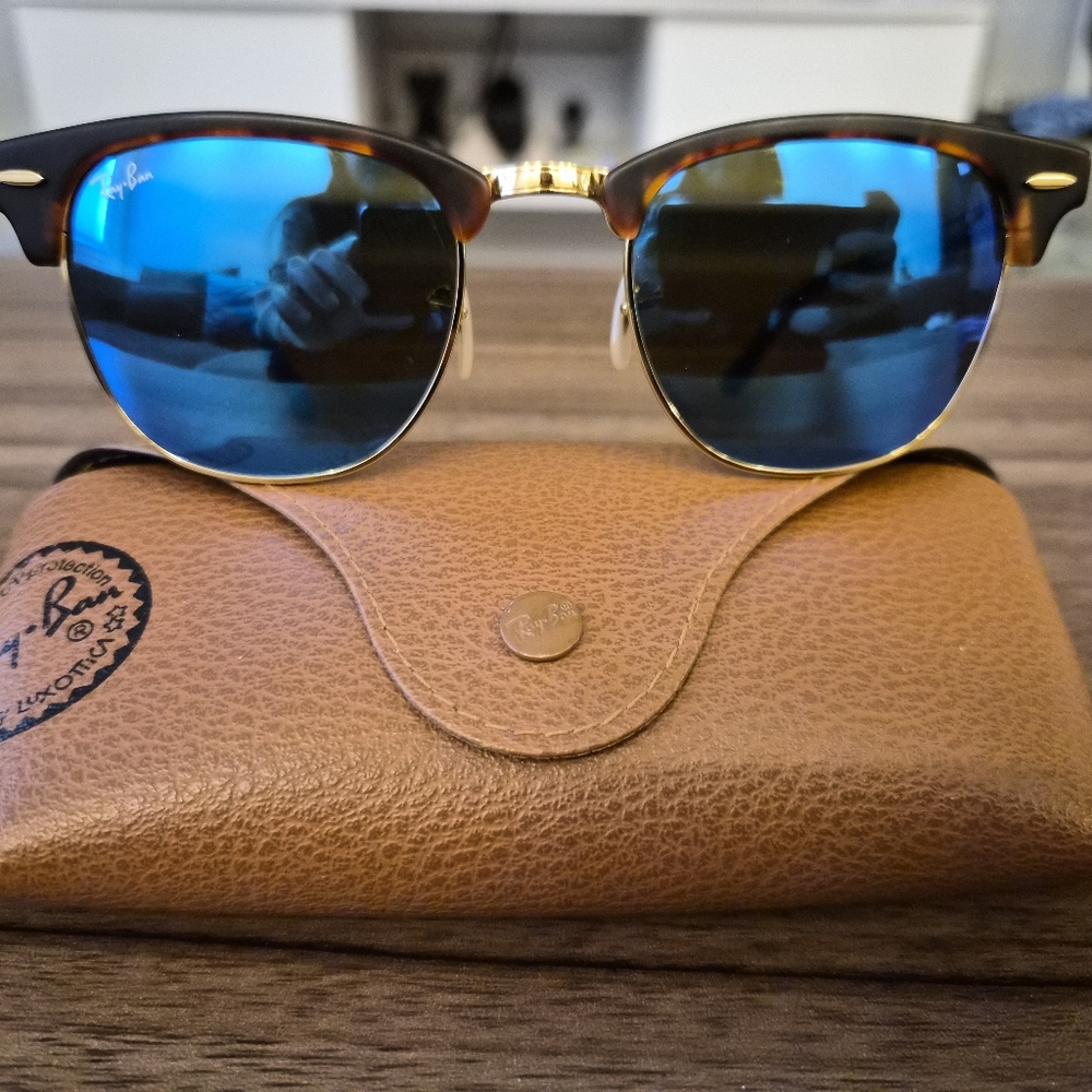 Ray Ban Clubmaster Flash Sunglasses